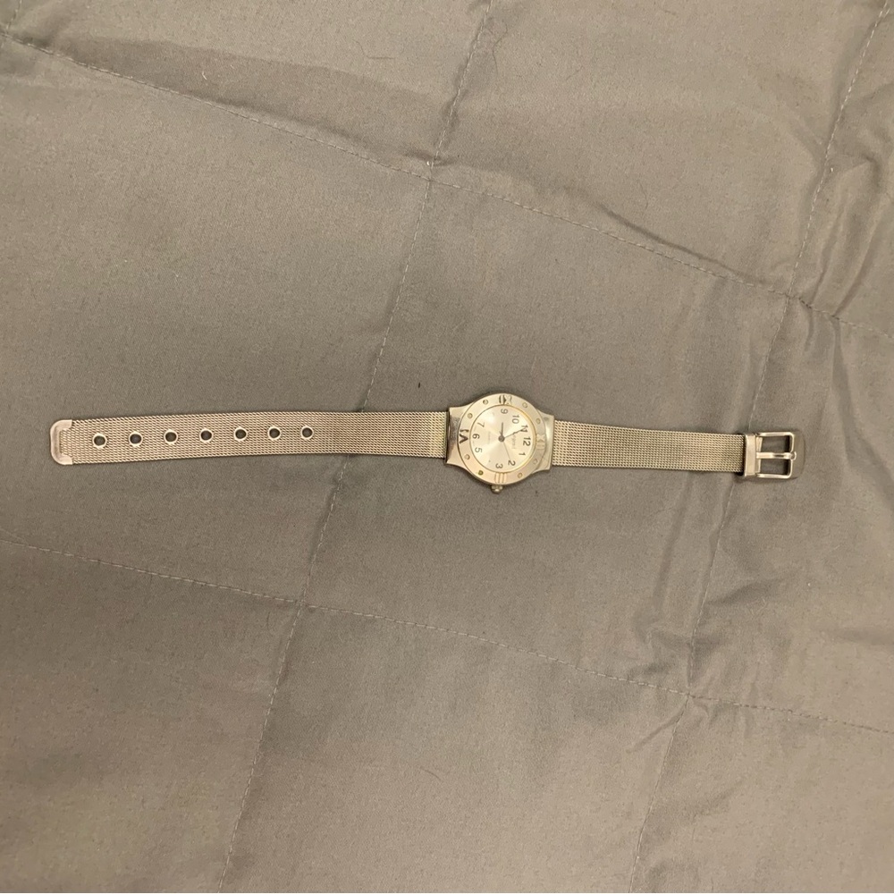 Silver Mesh Women's Watch
